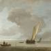 A Small Dutch Vessel before a Light Breeze